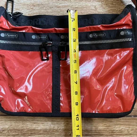 Lesportsac Deluxe Everyday Bag Messenger Bag Aztec Burnt Orange - Picture 14 of 16